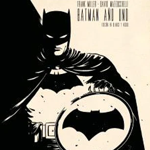 BATMAN AÑO UNO BLANCO Y NEGRO