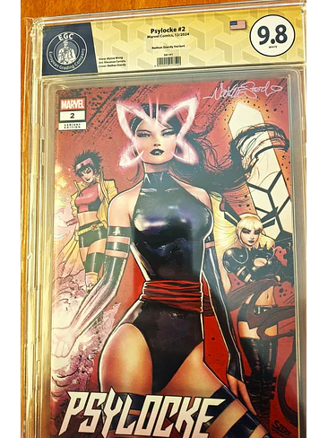 PSYLOCKE #2 firmado por Nathan Szerdy 1
