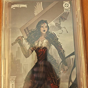ABSOLUTE WONDER WOMAN #15 - Firmado Leslie Leirix