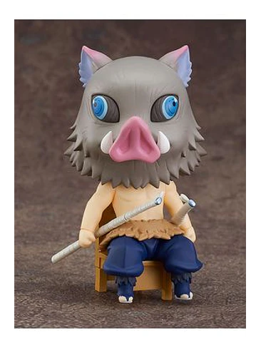 INOSUKE HASHIBIRA FIGURA 9 CM DEMON SLAYER: KIMETSU NO YAIBA NENDOROID SWACCHAO 1