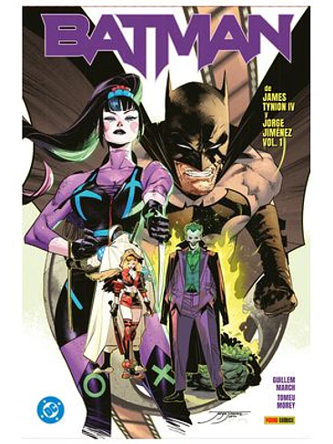 BATMAN DE JAMES TYNION IV Y JORGE JIMENEZ OMNIBUS 1 1
