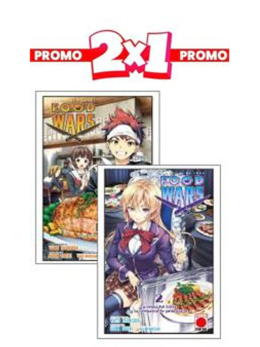 FOOD WARS 2X1 (N.01 Y N.02) 1