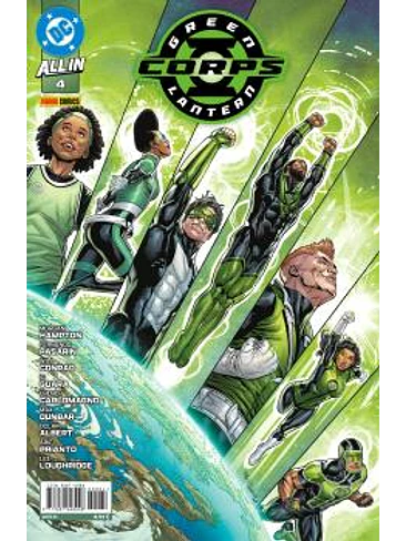 ALL IN GREEN LANTERN CORPS N.04 1