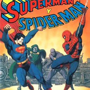 SUPERMAN Y SPIDERMAN. DC-MARVEL TREASURY EDITION.