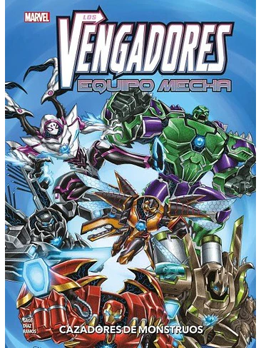 LOS VENGADORES EQUIPO MECHA CAZADORES DE MONSTRUOS 1