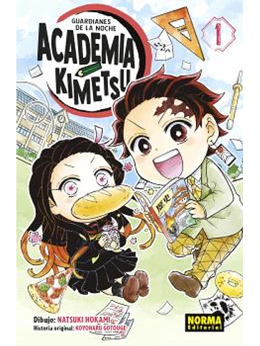 GUARDIANES DE LA NOCHE. ACADEMIA KIMETSU 01 1