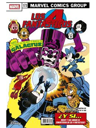 LOS 4 FANTASTICOS 06 (PORTADA ALTERNATIVA DISNEY FANTASTIC FOUR 173) 1
