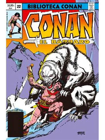 BIBLIOTECA CONAN. CONAN EL BARBARO 22 EL HABITANTE DE LAS PROFUNDIDADES 1