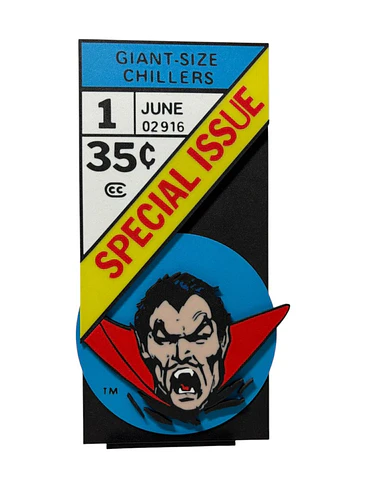 3D CORNER BOX 3D GIANT SIZE CHILLERS DRACULA 1