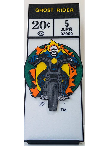 3D CORNER BOX 3D GHOST RIDER 1