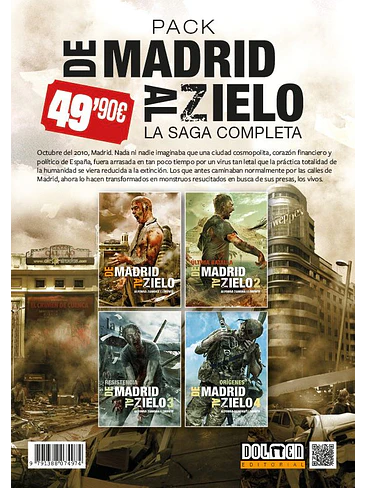 PACK DE MADRID AL ZIELO. LA SAGA COMPLETA 1