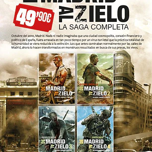 PACK DE MADRID AL ZIELO. LA SAGA COMPLETA