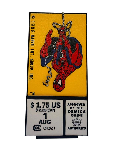 3D CORNER BOX 3D SPIDER-MAN TODD MCFARLANE 1