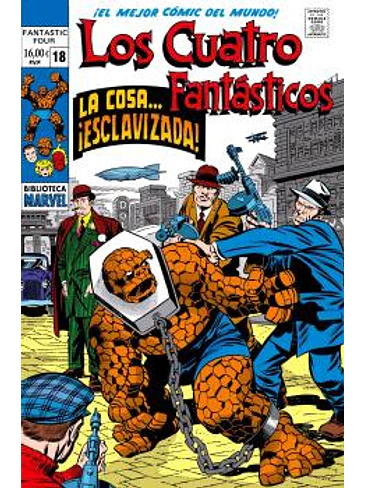 BIBLIOTECA MARVEL 128. LOS 4 FANTASTICOS 18 1