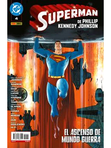 SUPERMAN DE PHILLIP KENNEDY JOHNSON 04: EL ASCENSO DE MUNDO DE GUERRA 1
