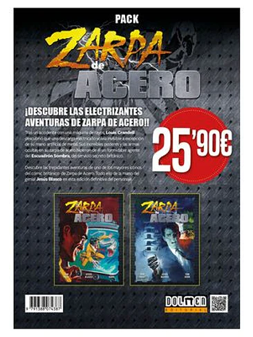 ZARPA DE ACERO PACK 1