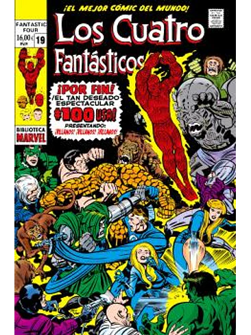 BIBLIOTECA MARVEL 133. LOS 4 FANTASTICOS 19 1
