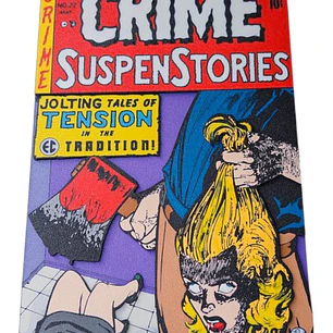 PORTADA CÓMIC 3D CRIME SUSPENSE STORIES #22