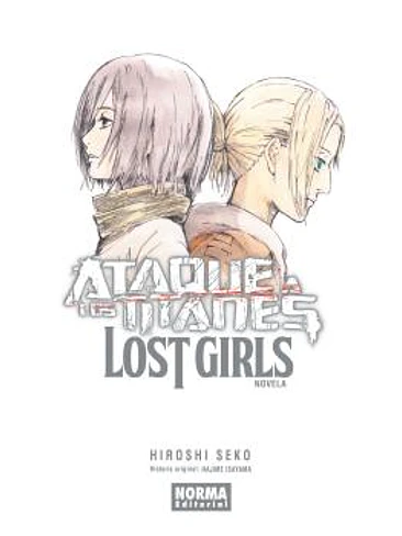 ATAQUE A LOS TITANES LOST GIRLS NOVELA 1