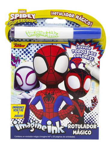 SPIDEY Y SU SUPEREQUIPO ROTULADOR MAGICO 1