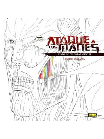 ATAQUE A LOS TITANES. LIBRO DE COLOREAR OFICIAL 02 1