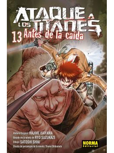 ATAQUE A LOS TITANES.13 ANTES DE LA CAIDA 1