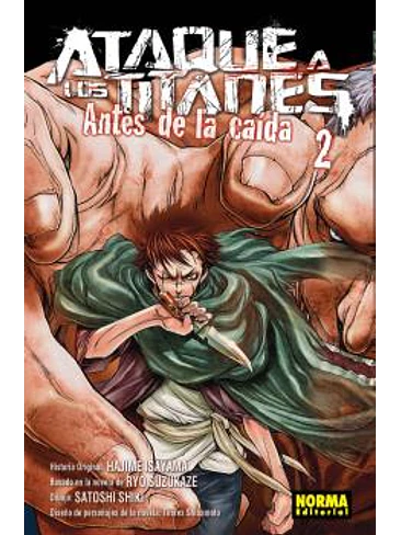 ATAQUE A LOS TITANES.2 ANTES DE LA CAIDA 1