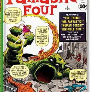 MARVEL COMICS LIBRARY. FANTASTIC FOUR. 1961-1963