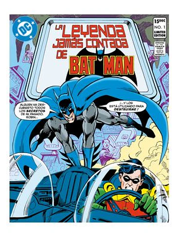 DC EDICION FACSIMIL: LA LEYENDA JAMAS CONTADA DE BATMAN 1