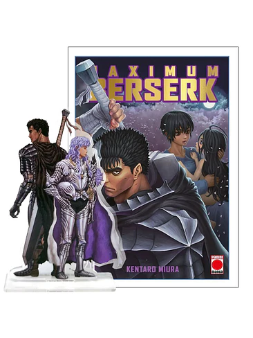 BERSERK MAXIMUM 21 (LOGO DORADO + FIGURA) 1