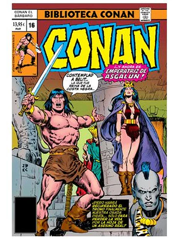 BIBLIOTECA CONAN. CONAN EL BARBARO 16 1978-79 1
