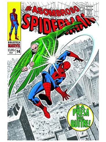 BIBLIOTECA MARVEL 102. EL ASOMBROSO SPIDERMAN 14. 1