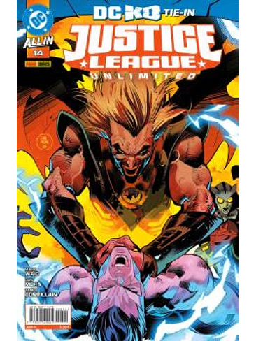 ALL IN JUSTICE LEAGUE UNLIMITED 14 ( DC K.O. TIE-IN ) 1