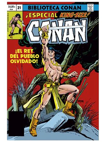 BIBLIOTECA CONAN. CONAN EL BARBARO 21 1981 1
