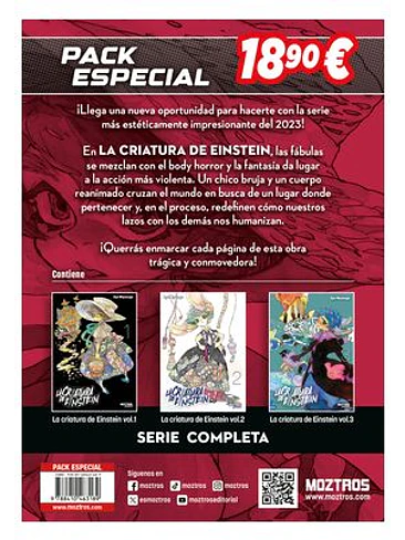 LA CRIATURA DE EINSTEIN PACK ESPECIAL 1