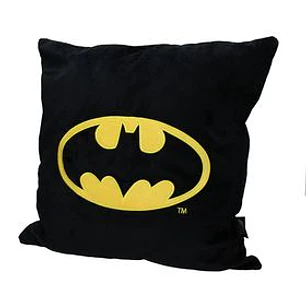 BATMAN SYMBOL 45x45CM VACUUM PACKED SQUARE CUSHION DC UNIVERSE