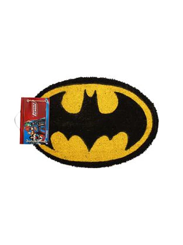 BATMAN LOGO OVAL DOORMAT 60X40 DC COMICS 1