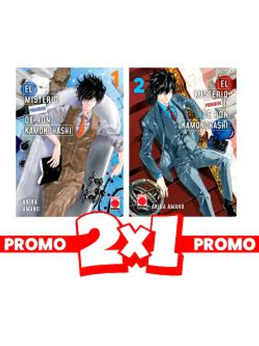 2X1 EL MISTERIO PROHIBIDO DE RON KAMONOHASHI Nº 01 Y Nº 02 1