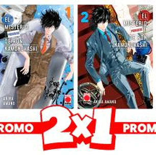 2X1 EL MISTERIO PROHIBIDO DE RON KAMONOHASHI Nº 01 Y Nº 02