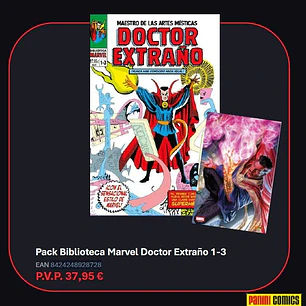 BIBLIOTECA MARVEL PACK DOCTOR EXTRAÑO (01-03)