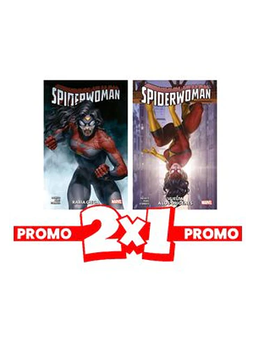 2X1 SPIDERWOMAN 02. RABIA CIEGA + 03. VUELTA A LOS ORIGENES 1