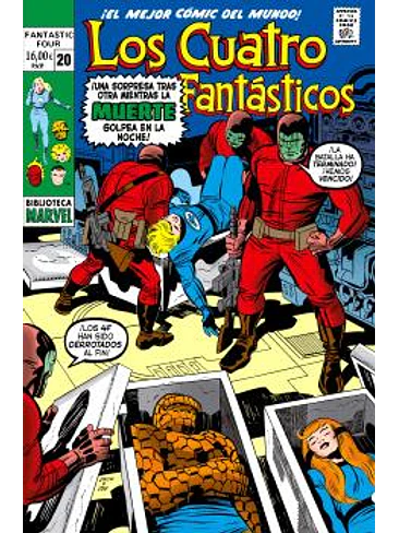 BIBLIOTECA MARVEL 144. LOS 4 FANTASTICOS 20 1