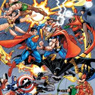 DC EDICION FACSIMIL. VENGADORES/JLA 02