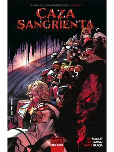 MARVEL PREMIERE. CAZA SANGRIENTA. RED BAND 1