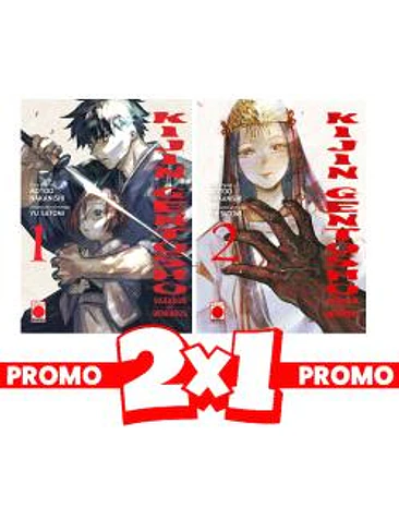 2X1 KIJIN GENTOSHO: CAZADOR DE DEMONIOS 01+ 02 1