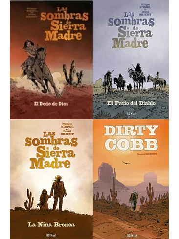 PACK LAS SOMBRAS DE SIERRA MADRE + DIRTY COBB 1