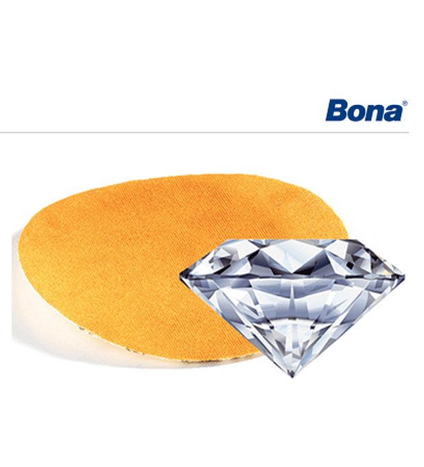 BONA DIAMOND P240: LIJA MALLA DIAMANTE D150mm (CAJA 8 UND)