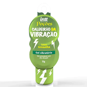 🟢 Gel Estimulante Unisex con Efecto Vibración Intt