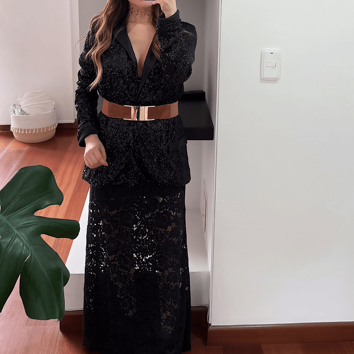 Falda Tatiana Negro 1