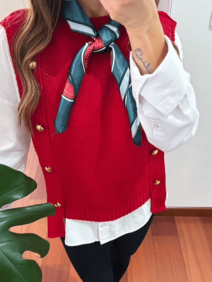 Chaleco Alba Rojo